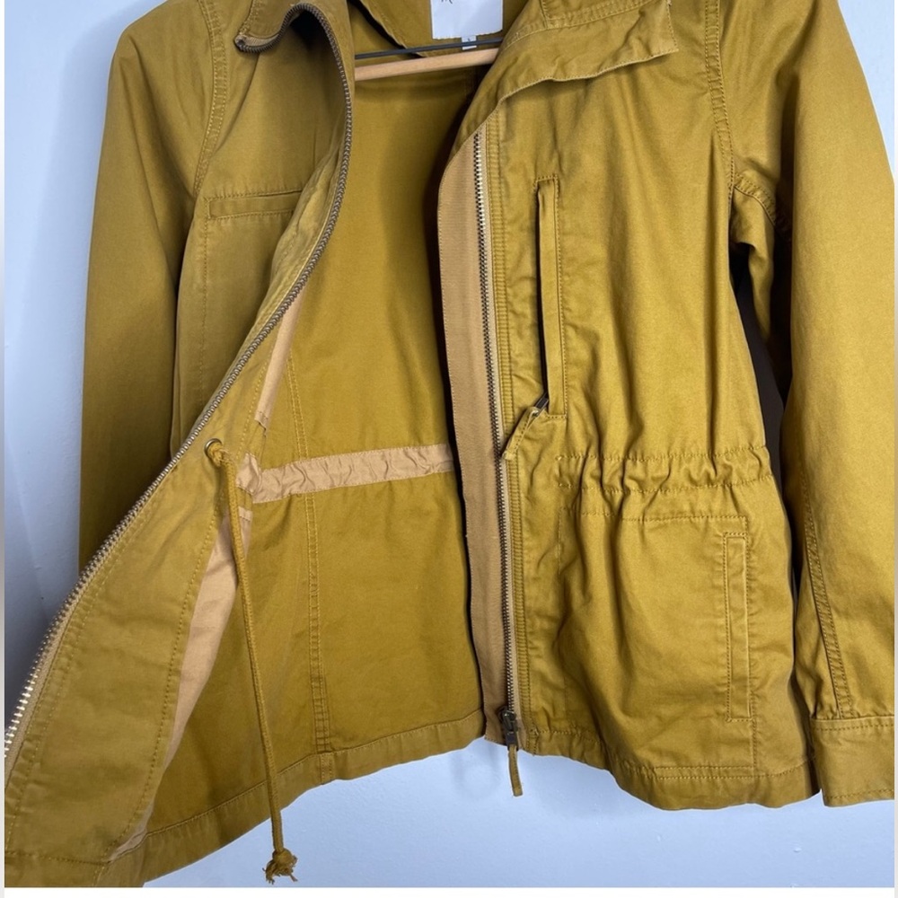 Madewell Egyptian Gold Fleet Utility Field Canvas Jacket- XS - Picture 8 of 14